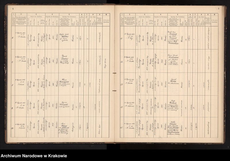 image.from.unit.number "Księga obejmująca wpisy wypadków śmierci Izraelitów w okręgu metrykalnym Krakowskim na rok 1903"