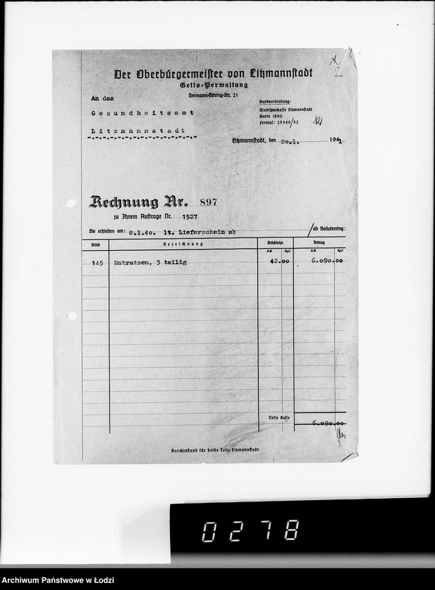 Obraz 6 z jednostki "Gesundheitsamt- Aufträge"