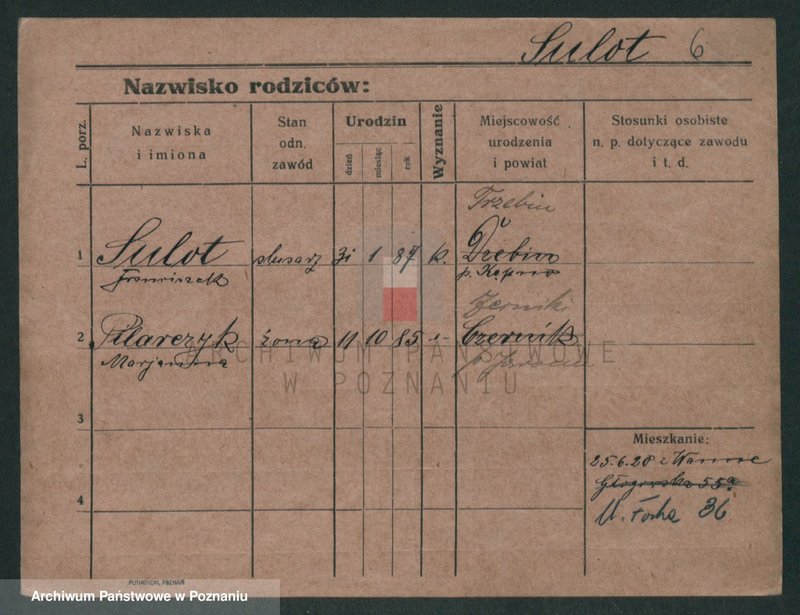 Obraz 14 z jednostki "Sułowski - Suzin"