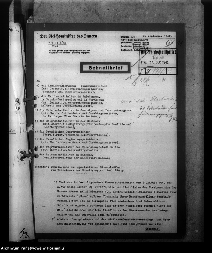 Obraz 15 z jednostki "Ausbildung des Beamtennachwuchses"