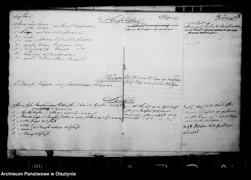 image.from.unit.number "Inventarium /der Schlosseinrichtung mit den Ab- und Zugängen/"