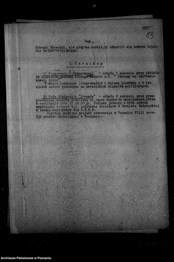 Obraz 18 z jednostki "Sprawozdania z życia mniejszości narodowych za okres od stycznia do czerwca 1935 r."