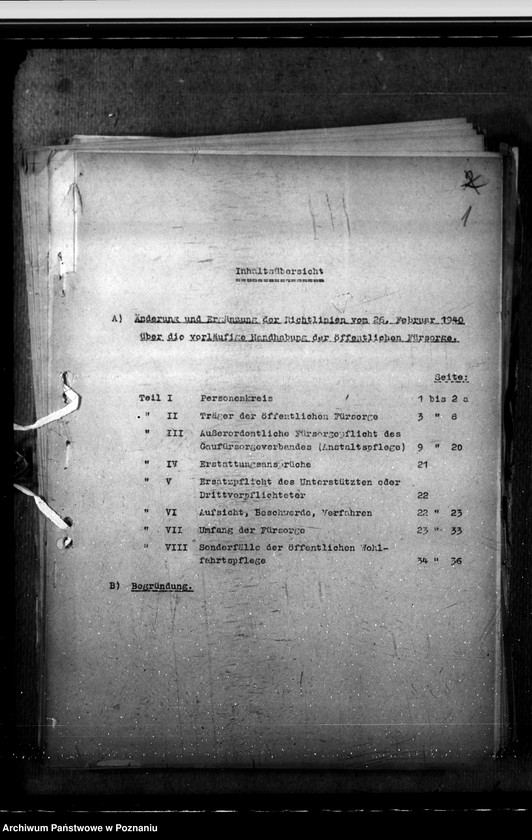 Obraz 5 z jednostki "Protokoły z konferencji, zarządzenia i korespondencja w sprawie opieki społecznej"