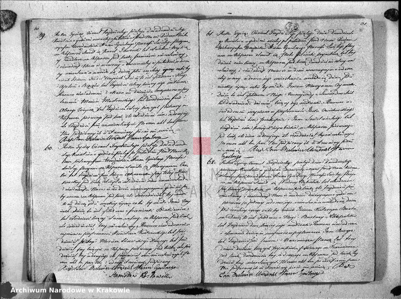 Obraz 18 z jednostki "Księga Aktow Urodzenia i Uznania parafii S Floryana na Rok 1835"
