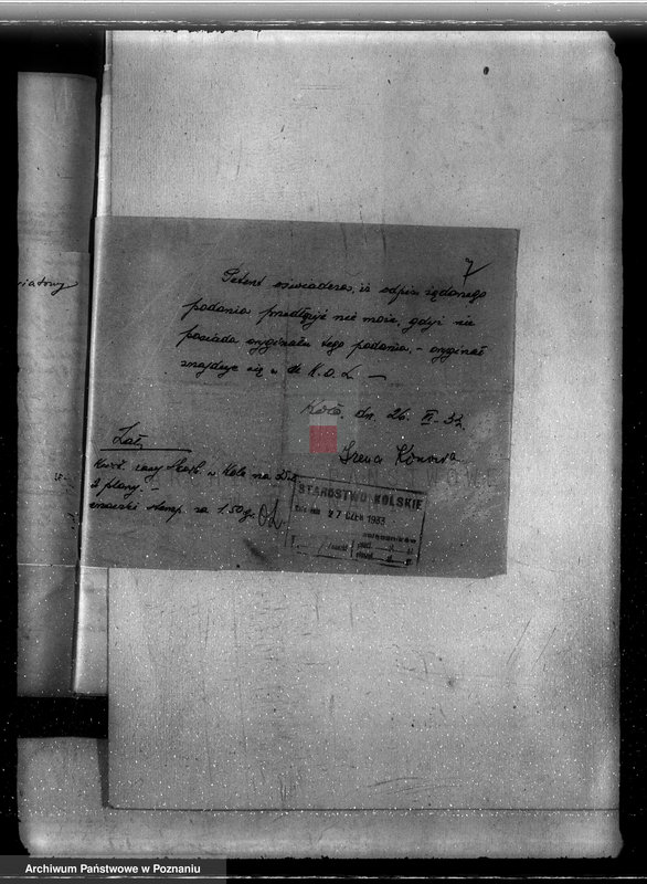 Obraz 11 z jednostki "Sprawy zmiany rodzaju użytków 18,66 ha gruntów leśnych w majątku Dęby-Szlacheckie powiatu kolskiego"