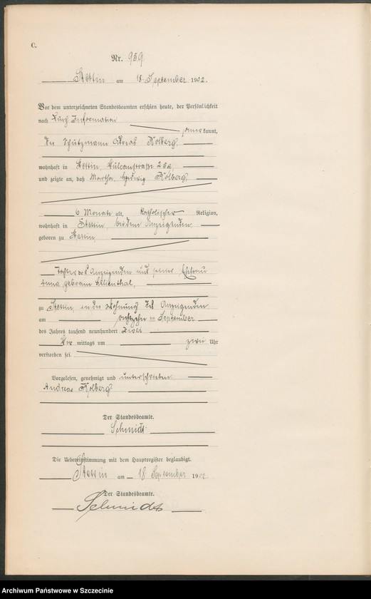 image.from.unit.number "Sterbe-Register (Neben-Register) Band III"