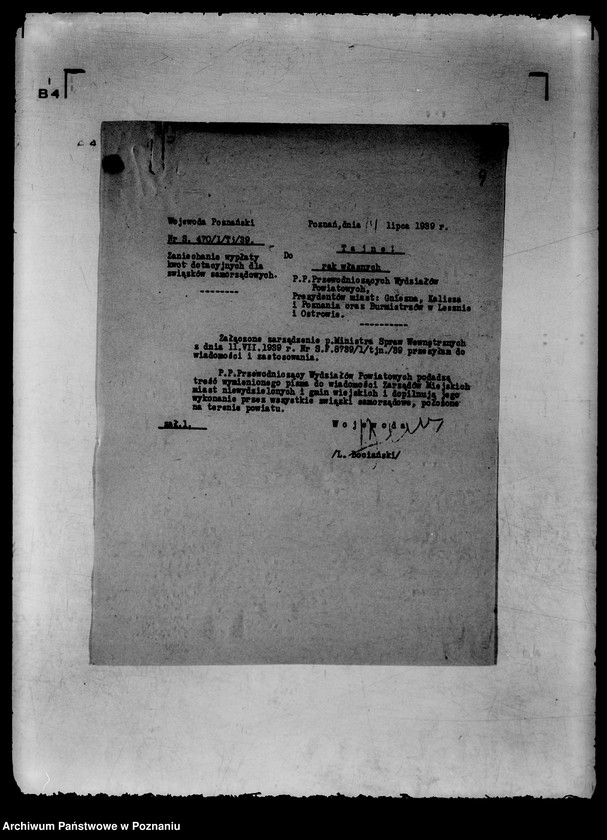 Obraz 14 z jednostki "/Okólniki wojewody poznańskiego/"