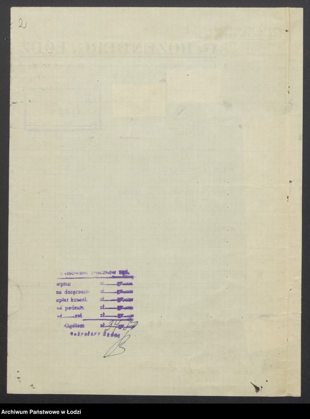 Obraz 4 z jednostki "Gerszon Rozenberg- wyrób i sprzedaż towarów bawełnianych"