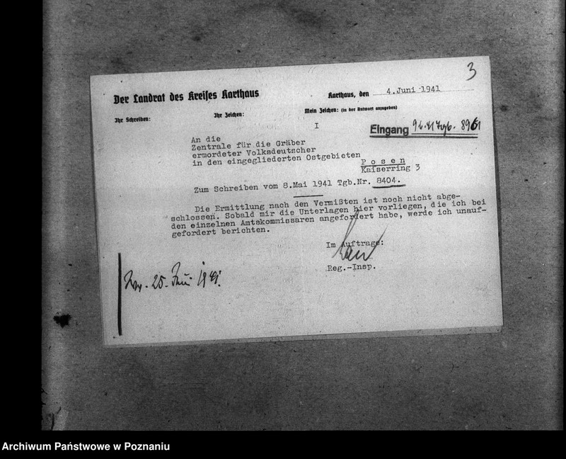 Obraz 9 z jednostki "Amtliche Meldungen Kreis Karthaus (Kartuzy)"