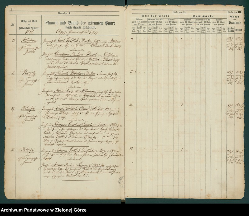 image.from.unit.number "Trauungs - Register 1868 - 90"