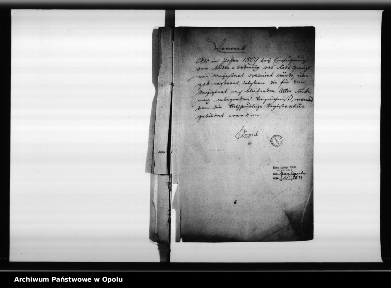 Obraz 5 z jednostki "[Korespondencja dotycząca spraw muzealnych i bibliotecznych: korzystania z archiwaliów, zwiedzania muzeum, kradzieży eksponatów, wykopaliska]"