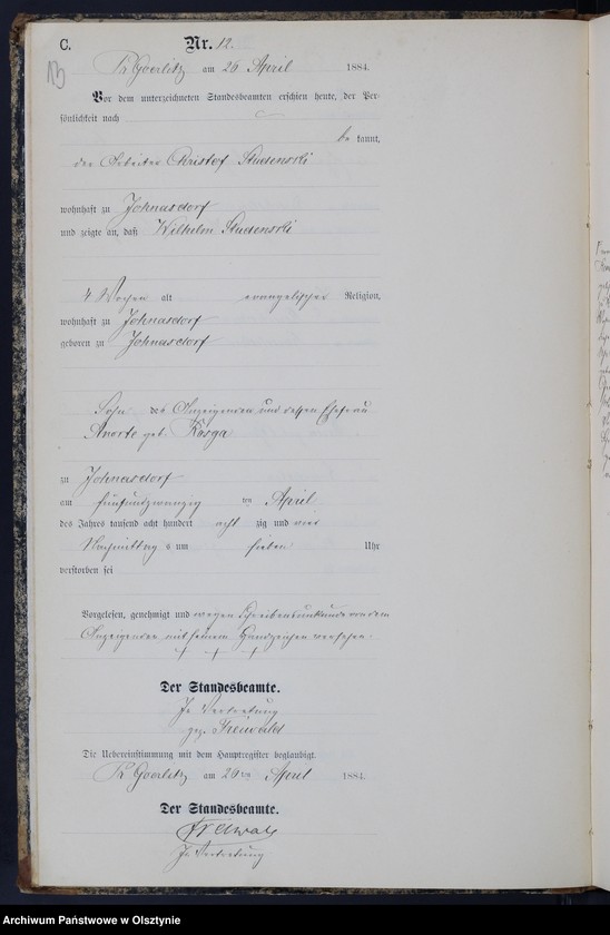 image.from.unit.number "Sterbe-Neben-Register Nr 1 - 42"