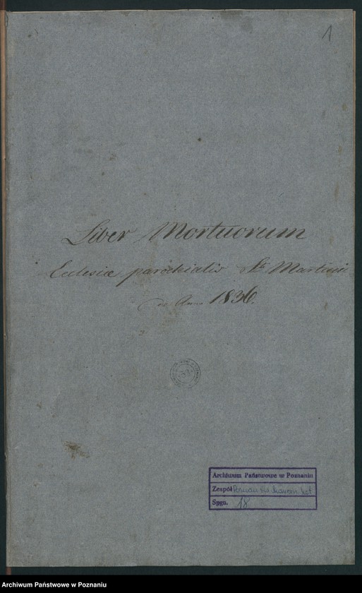 Obraz 3 z jednostki "Księga zgonów"