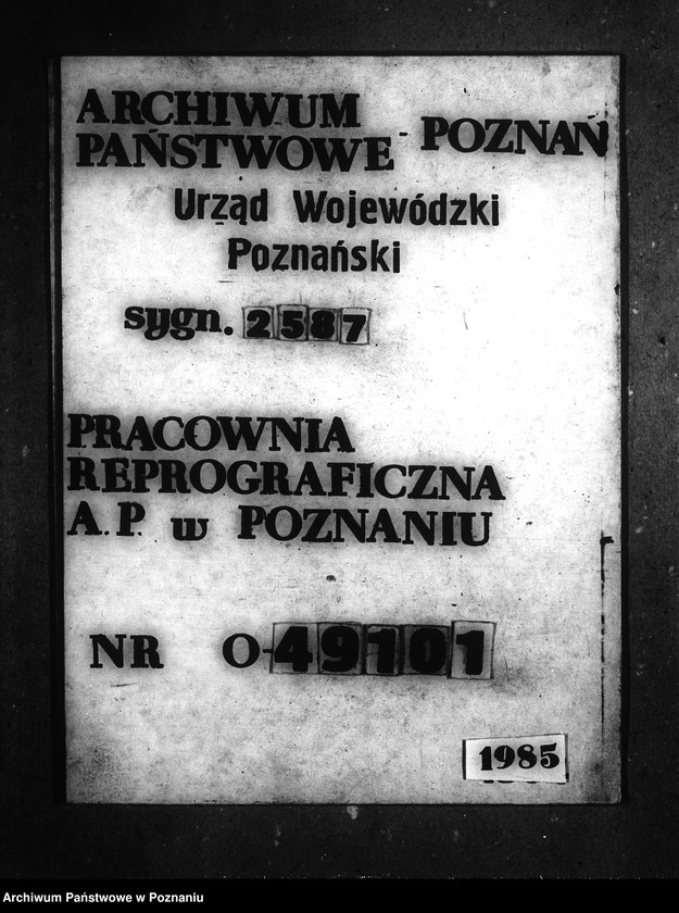 Obraz 1 z jednostki "Odprawy z art. 44 ustawy o wykonaniu reformy rolnej dla byłej służby folwarcznej z przymusowego wykupu części majątku Prusim-Rozbitek powiatu międzychodzkiego"