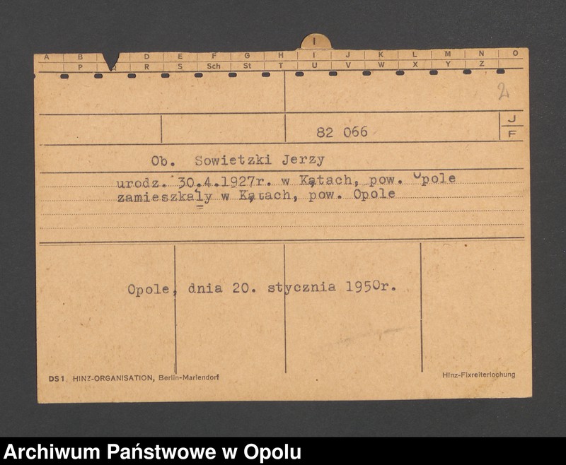 Obraz 4 z jednostki "[Mrosek Stanislaus, Hindenburg]"