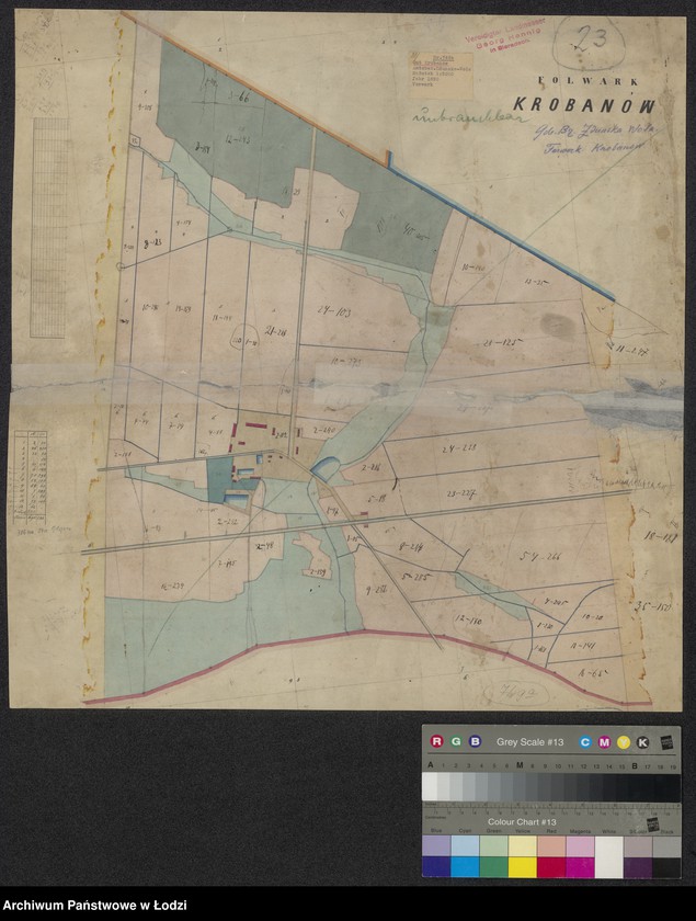 Obraz 1 z jednostki "Folwark Krobanów gmina Zduńska Wola"