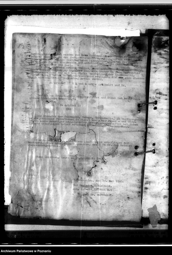 Obraz 15 z jednostki "Genzeinlasstellen. Vieheinfuhr"