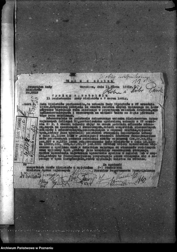 image.from.unit.number "Sprawy osobowe. Departament Rolnictwa i Dóbr Państwowych. Zapomogi szkolne"