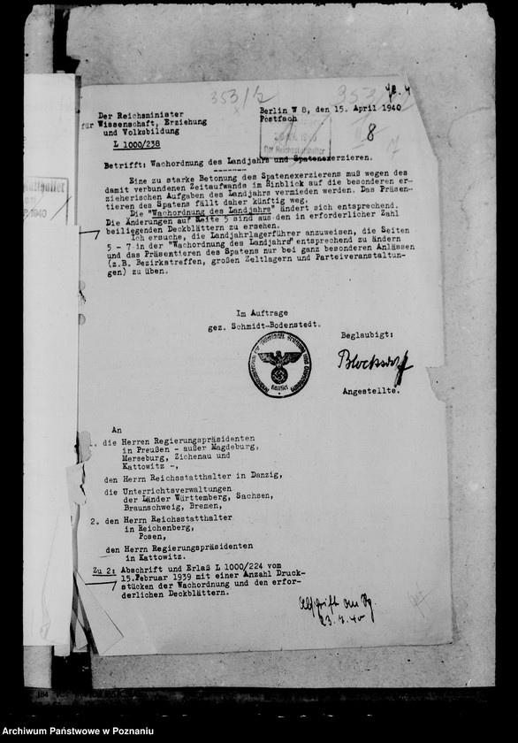 Obraz 11 z jednostki "Arbeitspläne im Landjahrlager"