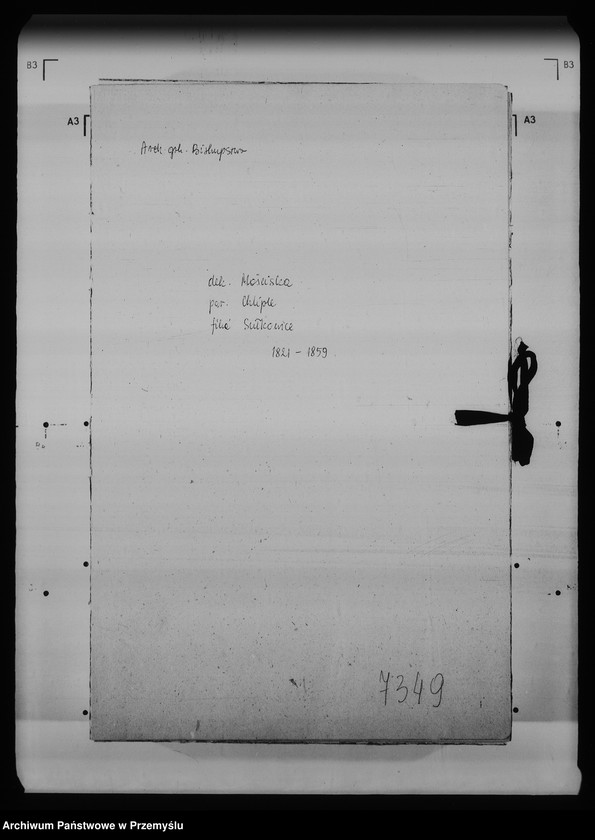 Obraz 4 z jednostki "[Kopie ksiąg metrykalnych parafii Chliple z filią Sadkowice (dekanat Mościska)]"