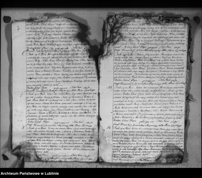 Obraz 7 z jednostki "Księga urodzeń, małżeństw i zgonów"