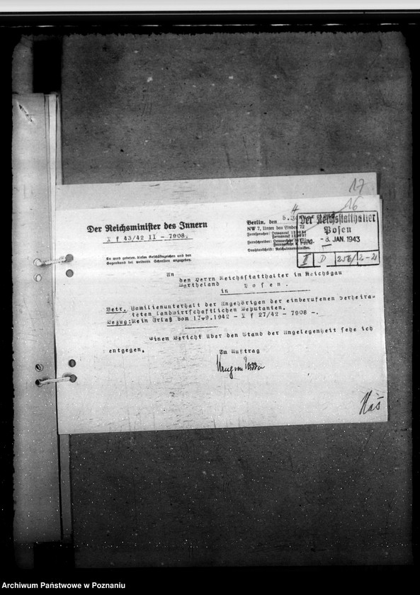 Obraz 20 z jednostki "Familienunterhalt für verheiratete landwirtschaftliche Deputanten und Tagelöhner"