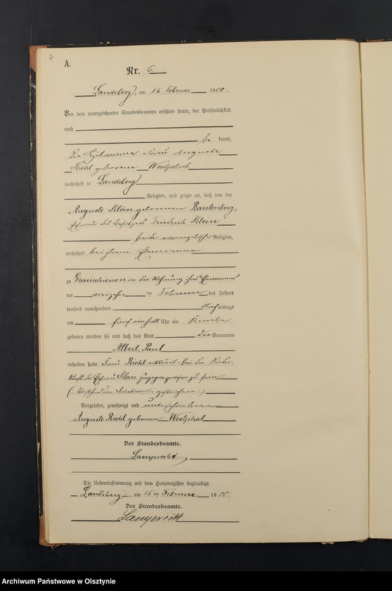 image.from.unit.number "Geburts-Neben-Register Nr 1 - 40"