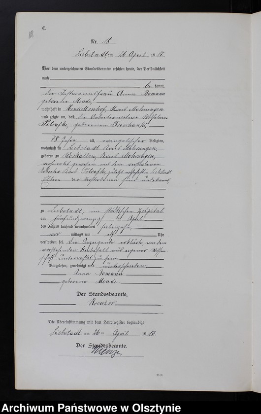 image.from.unit.number "Sterbe-Neben-Register Nr 1 - 58"