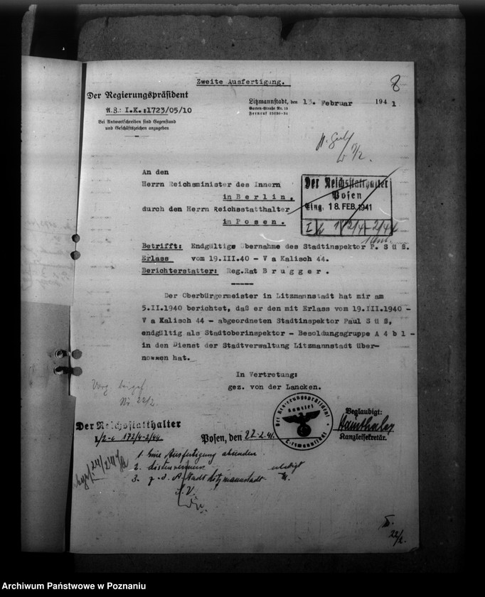 Obraz 13 z jednostki "Abordnungen der Angestellten"