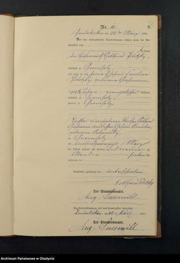image.from.unit.number "Sterbe-Neben-Register Nr 1 - 47"