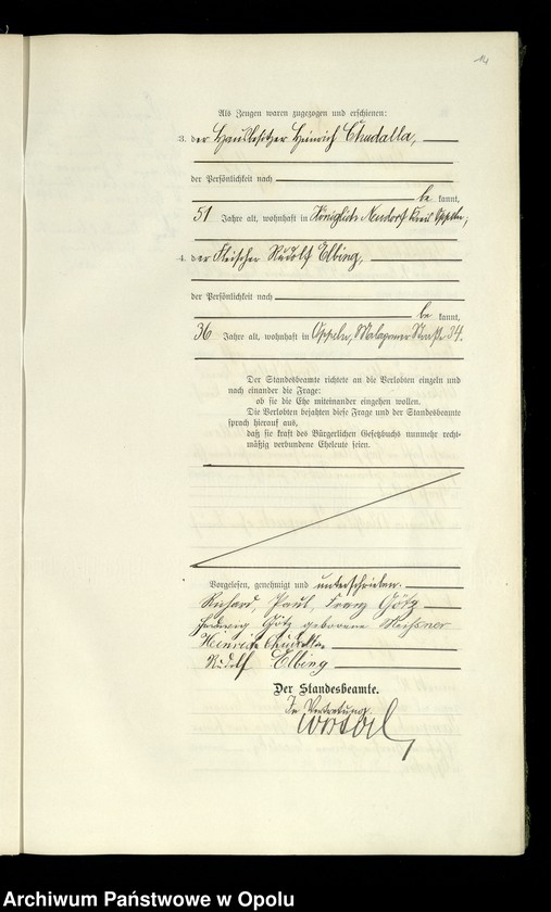 Obraz 17 z jednostki "Rejestr Małżeństw pierwopis 1911 1-190"