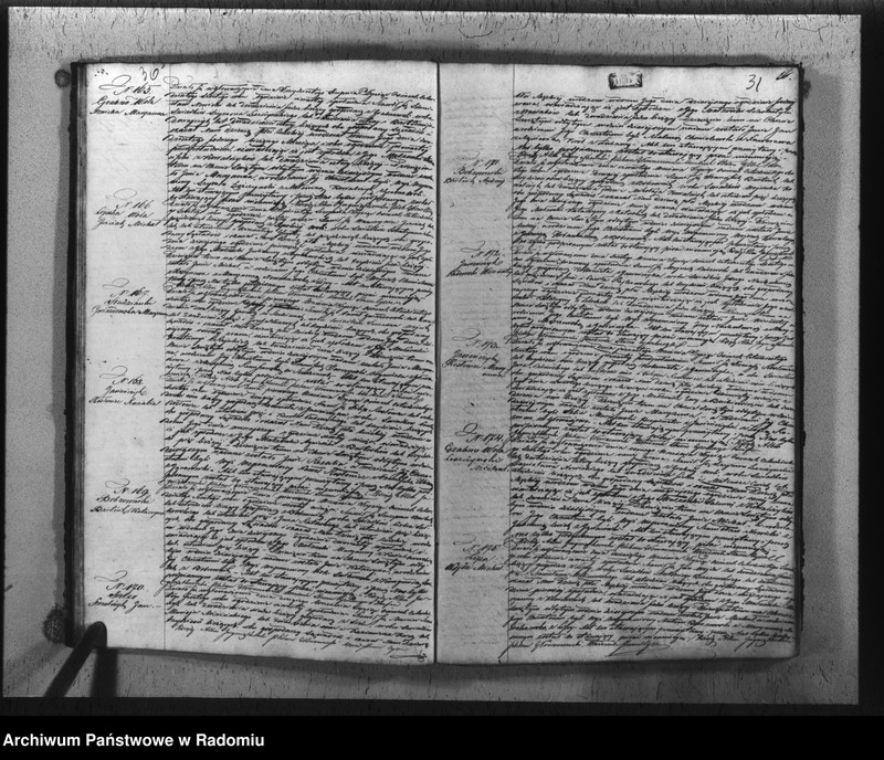 image.from.unit.number "Duplikat urodzonych, zaślubionych i zmarłych w parafii Głowaczew akta w sobie mieszczący za rok 1846"