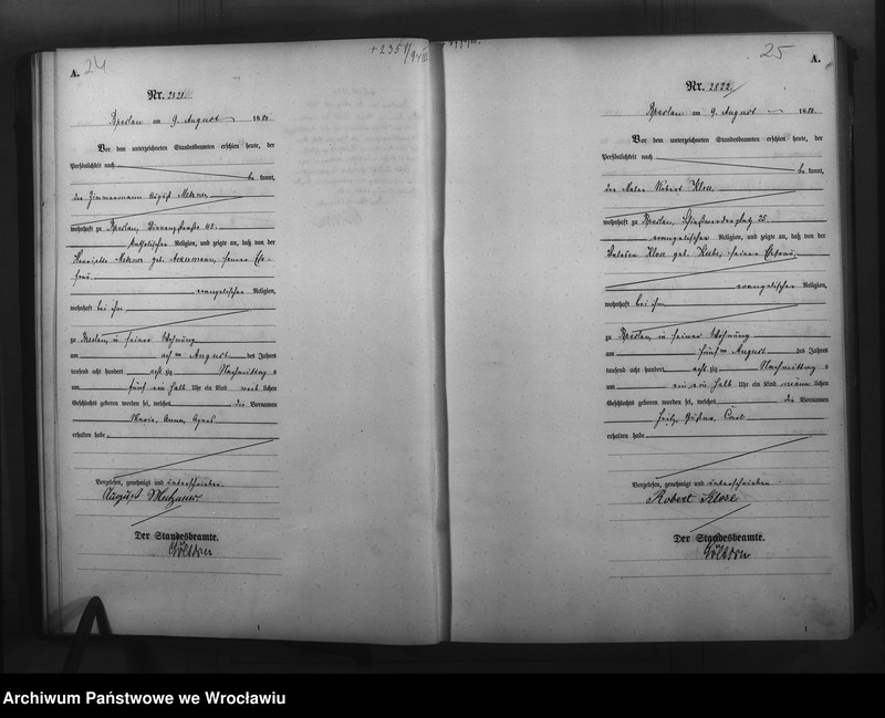 image.from.unit.number "Geburts-Haupt-Register Breslau I 1880 Band 8"