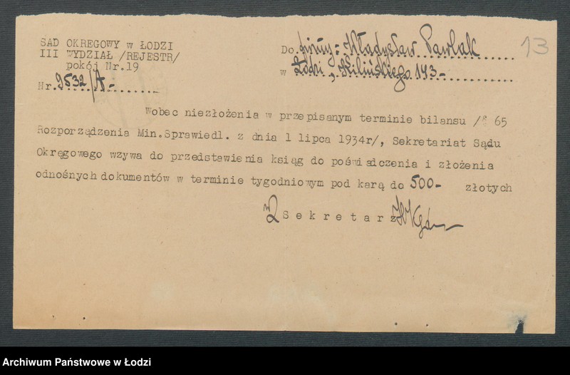 Obraz 15 z jednostki "Władysław Pawlak- sklep rzeźniczy"