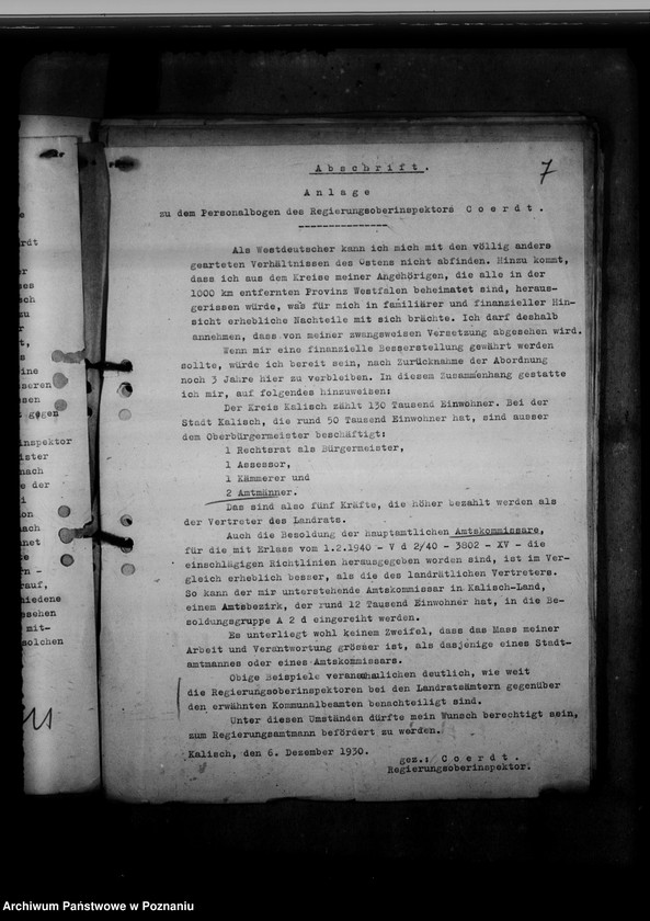 Obraz 11 z jednostki "Abordnung von Beamten"