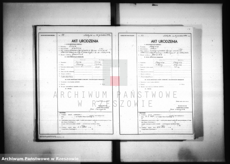 image.from.unit.number "Akta urodzeń Jawornik 1894-1903"