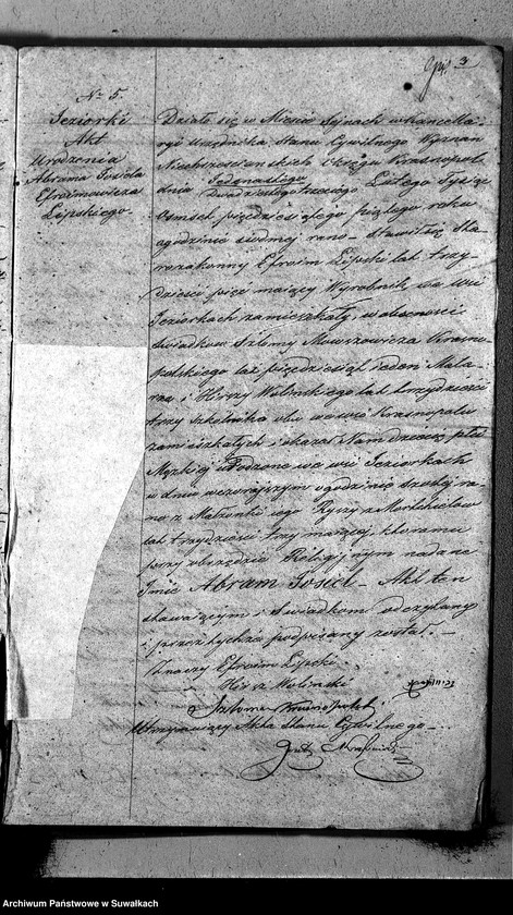 image.from.unit.number "Duplikat Akt Urodzonych, Zaślubionych i Umarłych Urzędnika Stanu Cywilnego Okręgu Krasnopol za rok 1855."