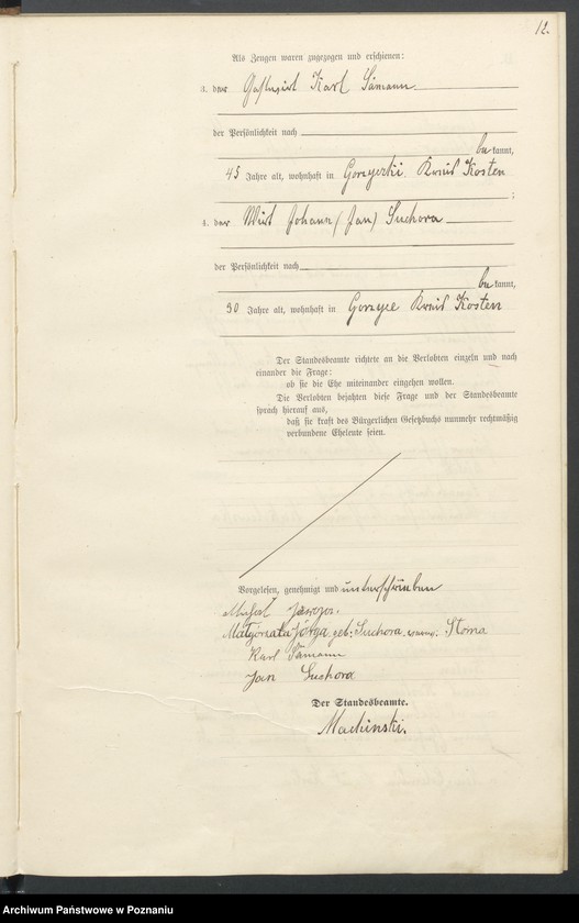 Obraz 14 z jednostki "Heiraths-Haupt-Register"
