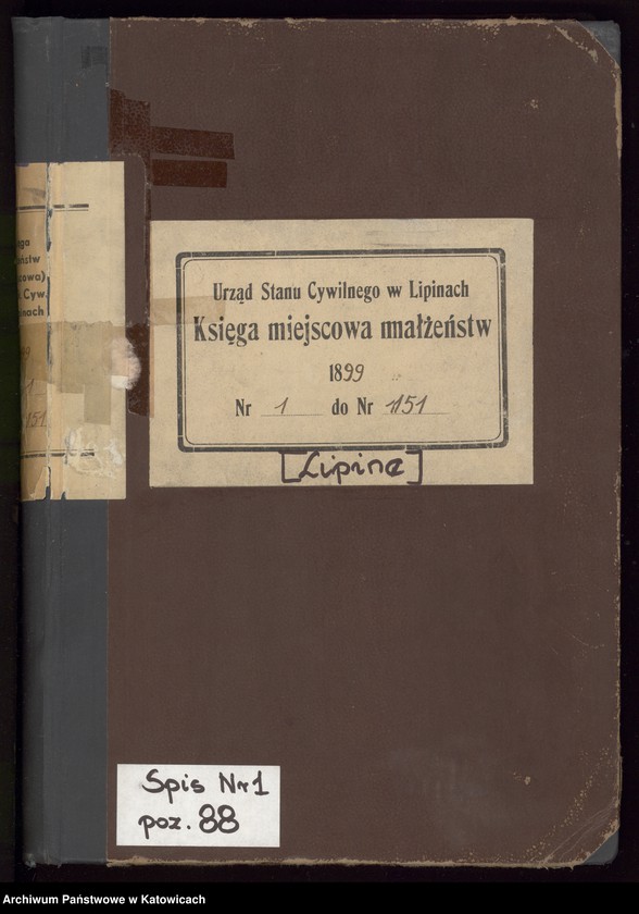 image.from.unit.number "Księga małżeństw nr 1-151"