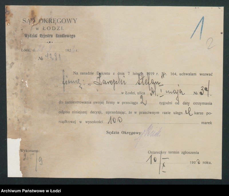 Obraz 4 z jednostki "Stefan Zarzecki- pośrednictwo handlowe"