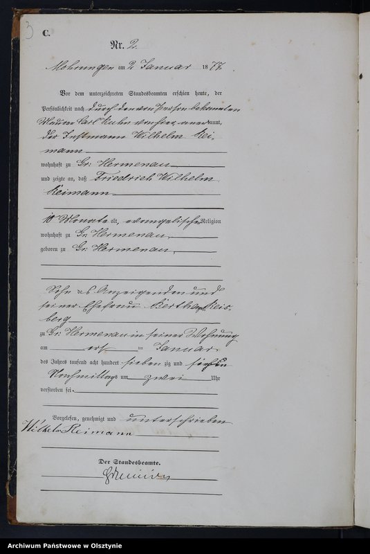 image.from.unit.number "Sterbe-Haupt-Register Nr 1 - 165"