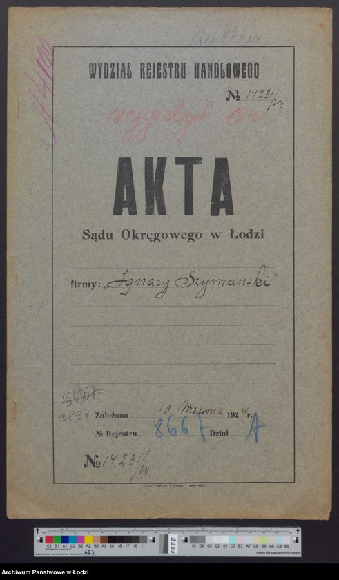 Obraz 2 z jednostki "Ignacy Szymański – sklep rzeźniczy. Zgierz"