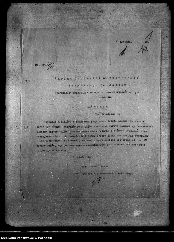 Obraz 5 z jednostki "Centralne Zjednoczenie Zaw. Polskie"