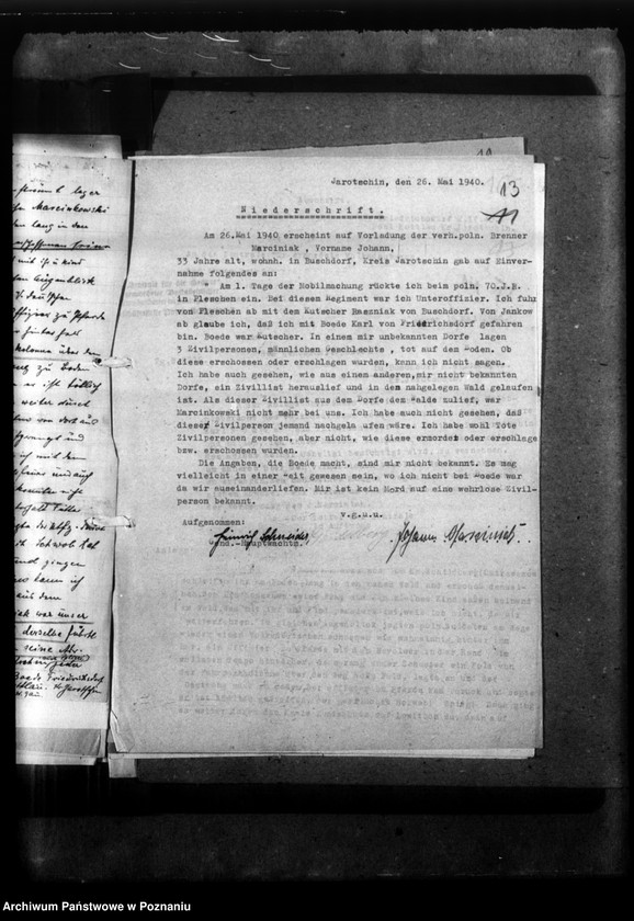 Obraz 16 z jednostki "Korespondencja w sprawie miejscowych Niemców, którzy zginęli w 1939 roku"