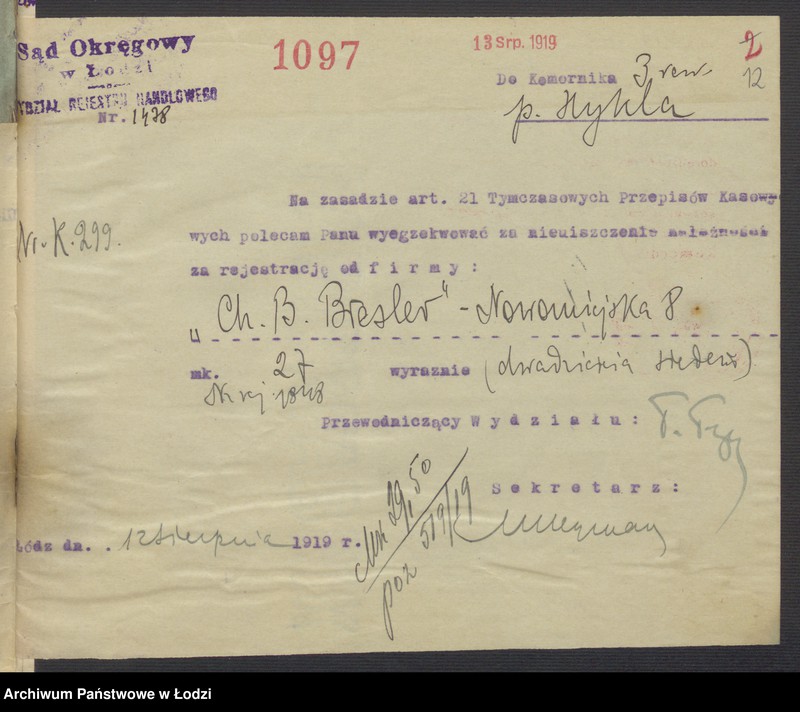 Obraz 14 z jednostki "Efraim Goździk- sklep galanteryjny"