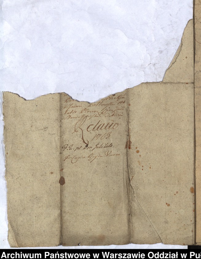 image.from.unit.number "Ekstrakty z ks. gr. i ziem. warszawskich oraz sumariusze dokumentów przedstawianych przez strony jako materiał dowodowy w sprawach z lat 1755-1767 między opatem Walentym Michałem Żółtowskim i konwentem a Jakubem i Anną Stokowskimi o rozgraniczenie dóbr opackich Grabie i Grabia Wólka i dóbr Stokowskich Osieczek i Przekory oraz o wzajemne szkody"