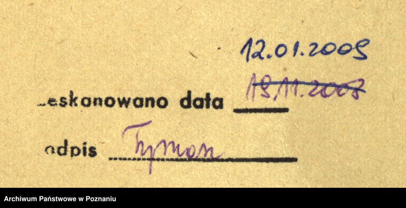 Obraz 15 z jednostki "Parzęczewo, powiat Kościan - akta koła."