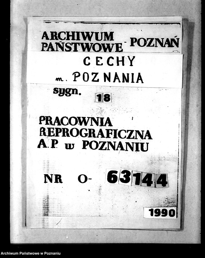 Obraz 1 z jednostki "Kassenbuch der Innung des Böttchergewerks."