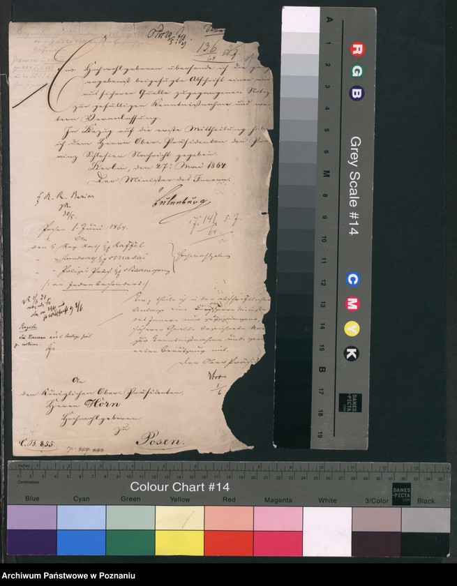 Obraz 4 z jednostki "Der Uebertritt polnischer und diesseitiger Untertanen auf preussisches und jenseitiges Gebiet während der polnischen Insurrektion und die dagegen getroffenen Massnahmen."