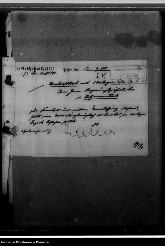 Obraz 7 z jednostki "Bewerbungen um Anstellung im Beamtendienst"